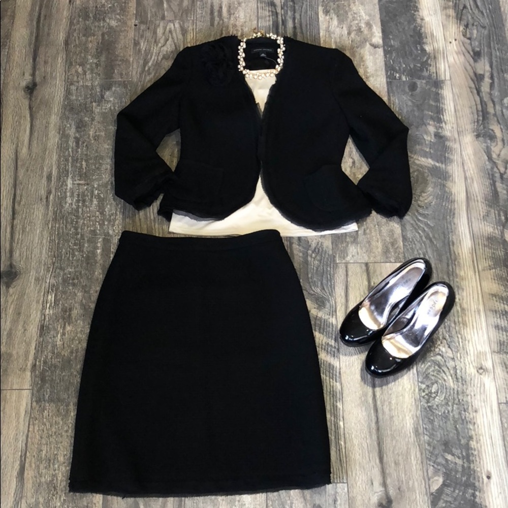 Banana Republic skirt and blazer suit set
